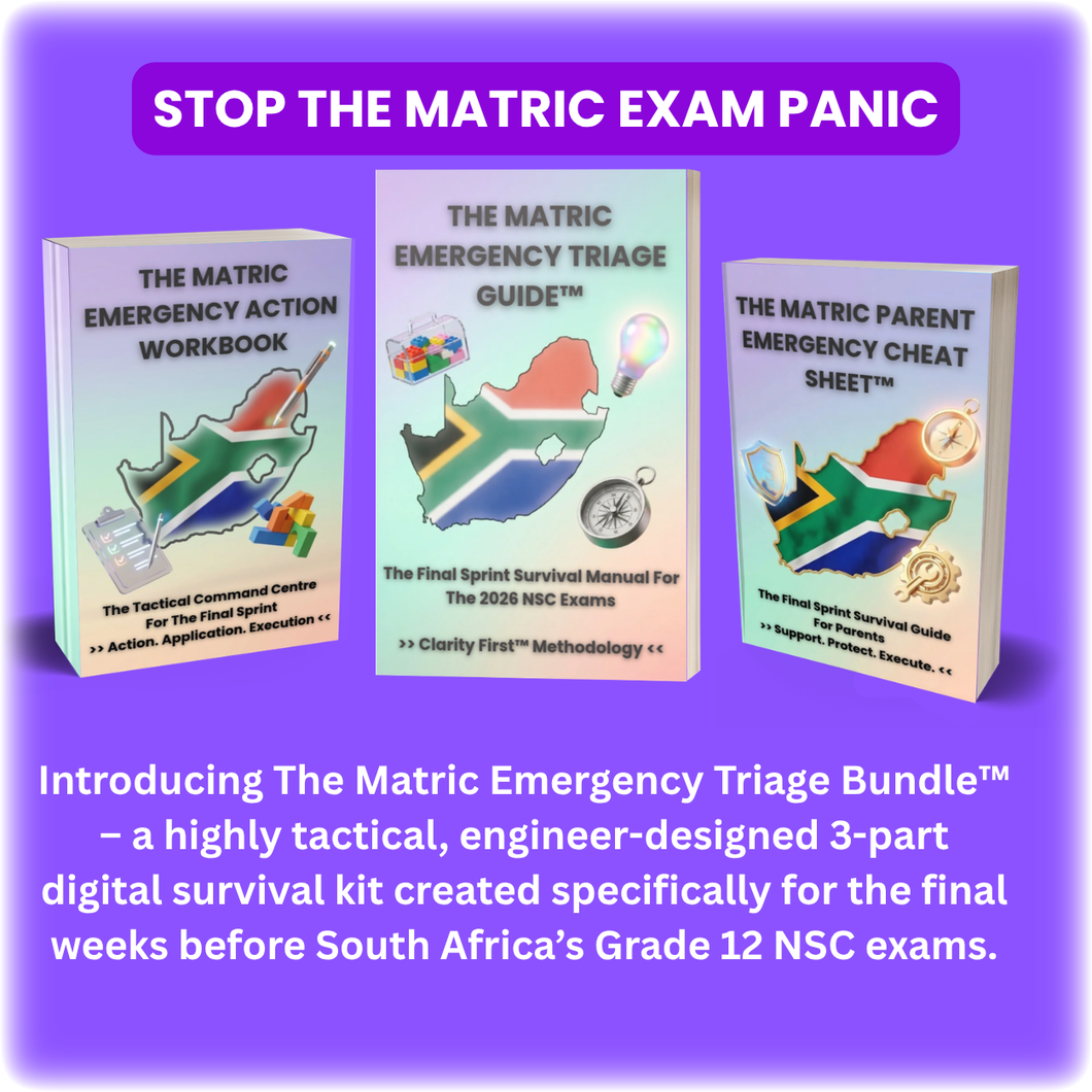 2026 Matric Exam Rescue Bundle