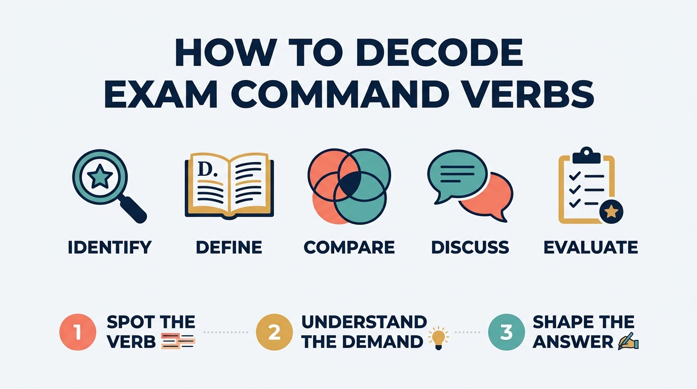How to Easily Decode SA DBE Exam Command Verbs