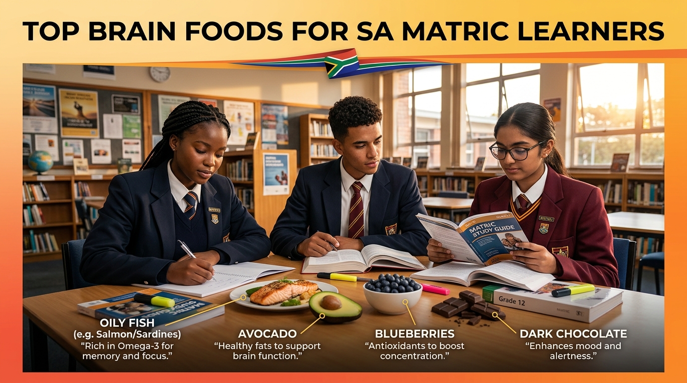 Top Brain Foods for SA Matric Learners 1 Top Brain Foods for SA Matric Learners 1