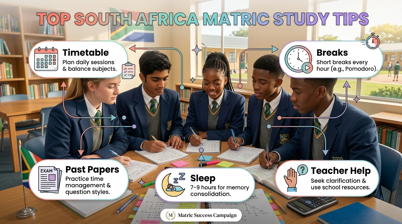 Top SA Matric Study Tips for Grade 12 Learners